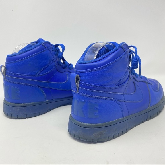 RARE NIKE Big High Game Royal Blue High Top University Blue 336608-440 Men's 9.5 - Picture 11 of 14